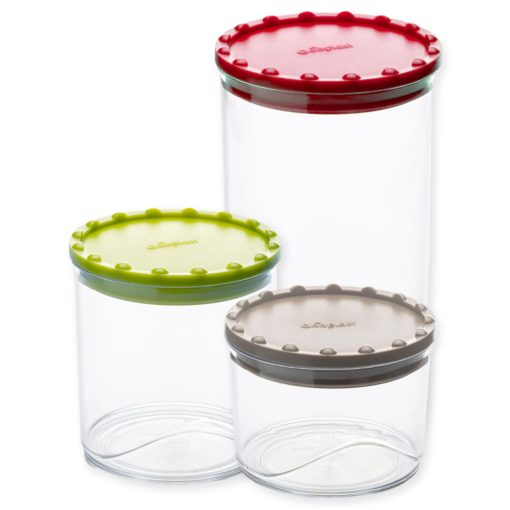 Set-Barattoli-Alimenti-Plastica-Riciclata-Coperchi-Colorati-Chiusura-Ermetica-167055165728