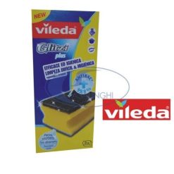 Spugna da Cucina GLITZI Plus 3 Pz. con Lato Ruvido per Grattare via lo Sporco