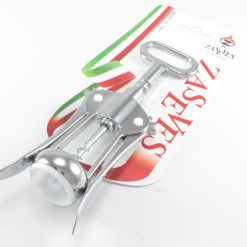 Apribottiglie Cavatappi Professionale da Sommelier Multiuso Cromato 3 in 1