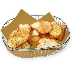 CESTINO PORTAPANE IN ACCIAIO INOX CM.20X20 - immagine 3