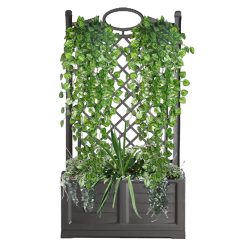 Bama Fioriera Separè Resina 120L per Giardino Piante Fiori - immagine 3