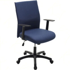 Sedie Ufficio con Rotelle Sedia per Scrivania Blu con Ruote Ergonomica Studio