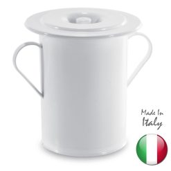 Vaso da Notte con Coperchio Comodo per Anziani Allettati Pazienti Disabilità 20L