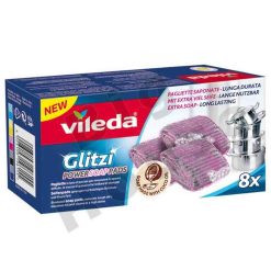 Vileda Glitzi Pagliette Saponate 8pz Lavaggio Piatti Stoviglie Posate Superfici