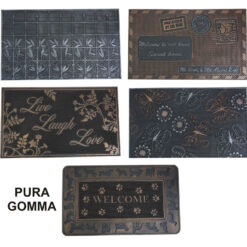 Zerbino Action Rettangolare da Esterno Rigido 45×75 cm Diverse Fantasie Colorate