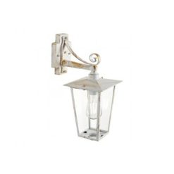 Applique in basso Sovil Ribot E27 bianco oro