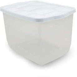 BELLI E FORTI Contenitore in PLASTICA Porta Biancheria CM 40X30X25 SALVASPAZIO