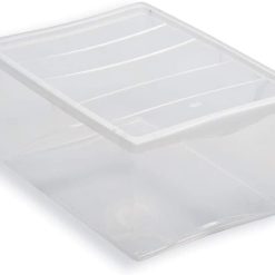 BELLI&FORTI Scatola Contenitore portabiancheria Spring Box Multiuso Large 42 Litri