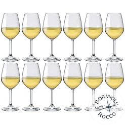 BORMIOLI ROCCO - DiVino, Calici per vino bianco, 44,5 cl, set da 12 pz