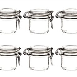 Bormioli Rocco 141360F01321990 Fido Terrina Vaso Erm 200 Logo Fido (SET 6 PEZZI)