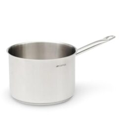 Casseruola Alta Senza Coperchio Magna Expert, Acciaio Inossidabile, Pentola Professionale con Manici (2, Ø 20 cm, 1 Manico)