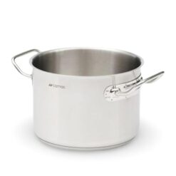 Casseruola Alta Senza Coperchio Magna Expert, Acciaio Inossidabile, Pentola Professionale con Manici (2, Ø 28 cm, 2 Manici)