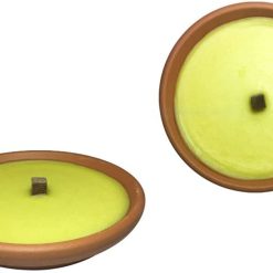 Citronella In Terracotta Cm. 17x3h