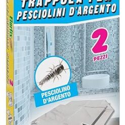 Flortis Trappola Pesciolini d'Argento, 2 Pezzi