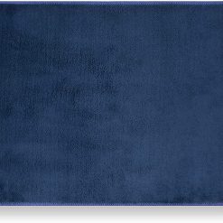 GEMITEX Tappeto MERLINO 40X70 Blu ULTRASSORBENTE, Polyester