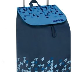 GIMI Ideal Portaspesa, Carrello Spesa, Sacca in TNT, Portata 30 kg, Telaio Richiudibile, capacità 50 l, Acciaio/Resina, 39 x 39 x 102 cm