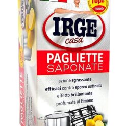 Irge Lana Acciaio Saponata 10 Pz 150gr, Multicolor