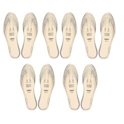 JUMBO - Solette Universali Antiodore Sport, Taglia 35-46 - 5 Paia