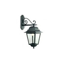 Lampada Applique In Basso Colore Grigio Per Esterno Linea Maxi Quadrata Livos