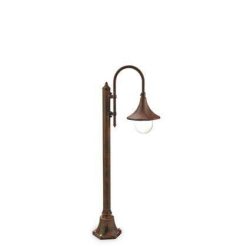 Lampada Palo da Giardino E27 60W in Alluminio Sovil Ruggine