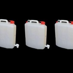 Nuova Plastica Adriatica - Taniche per Acqua con Rubinetto, Contenitori per Liquidi da 20 Litri, 3 unità