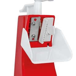 Rigamonti Express tempera verdure manuale. Tagliaverdure a spirale, Tagliaverudre a spaghetti, tagliatelle, tagliolini o sfoglie. Per uso domestico o professionale.