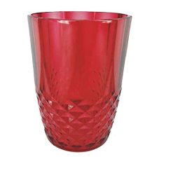 SICIGNANO Bicchieri Plastica Ml.470 Natalizio Rosso Confezione 6 Pezzi