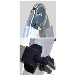 Scala Telescopica In Alluminio 5+5 Multiuso Allungabile Raccolta Olive 146.507 - immagine 3