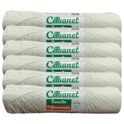 Sicignano | 60 Sacchetti Immondizia 140 Litri 90x120 cm Ecologici Biodegradabili, Compostabili, in Mater-B, Sacchi Spazzatura Umido Indifferenziata Rifiuti Organici