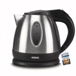 Sicignano | Bollitore Elettrico in Acciaio Inox, 1.2L, Base Rotante 360°, Spegnimento Automatico, Filtro Anticalcare Lavabile, BPA Free, 1630W, 16.5x22x19 cm