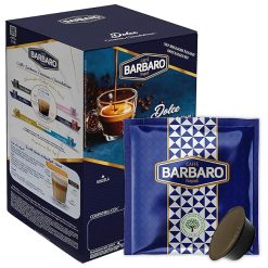 Capsule Caffè Barbaro Box 100 pz Cremoso Miscela Blu - Compatibili con Macchine Lavazza A Modo Mio (Copia)