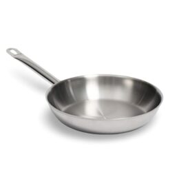 Sicignano | Set 2 Padelle Multistrato Arenal 3 Strati Acciaio Inossidabile Ø24cm, Compatibili Induzione | Tecnologia 3-Ply, Distribuzione Calore Uniforme, Risparmio