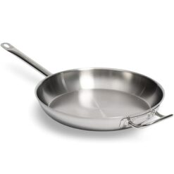 Sicignano | Set 2 Padelle Multistrato Arenal 3 Strati Acciaio Inossidabile Ø32cm, Compatibili Induzione | Tecnologia 3-Ply, Distribuzione Calore Uniforme, Risparmio