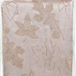 Sicignano Casalinghi Ingrosso Casalinghi Arredo Giardino Hotellerie Tovaglia Natalizia Elegante, Antimacchia, Beige con Motivi Floreali, 100% Poliestere, Design Festivo (2, cm 140x180)