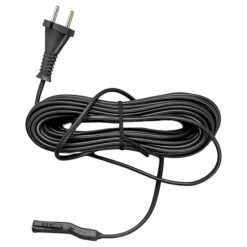 Sicignano | Cavo Alimentazione Grigio 2x0,75 mm – 7 o 10 Metri – Compatibile VK150 / VK200 – Spina Italiana – Ricambio per Folletto – Filo Elettrico per Aspirapolvere (1, VK200-10m)