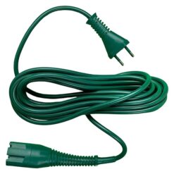 Sicignano | Cavo Alimentazione Verde 7 Metri 2x0,75 mm – Spina Italiana Compatibile VK130/131/135/136/140 – Ricambio per Folletto - Filo Elettrico per Aspirapolvere (4, VK130/131)