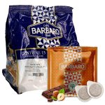 Cialde Caffè Barbaro ESE 44mm 15 pz Aromatizzate Nocciola e Cioccolato