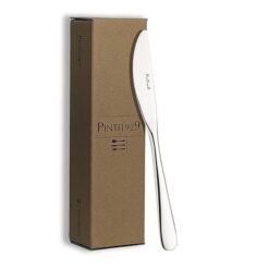 Sicignano Coltello da Tavola Swing in Acciaio Inox 22,5 cm - Posata Singola Design Moderno per Ristorante e Casa - Lavabile in Lavastoviglie