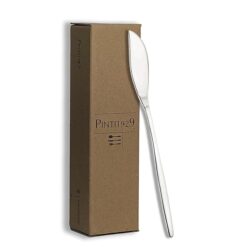 Sicignano | Coltello per Pesce Singolo Olivia, 21,8 cm, in Acciaio Inox, Design elegante, per Bar Ristorante