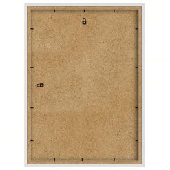 Cornice Flat 50x70 cm Bianca in Vetro Acrilico Pannello MDF - immagine 3