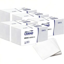 Sicignano | Fazzoletti Tovaglioli di Carta Monouso per la Tavola, 4000 pezzi, Maxi Scorta, 33x33cm, Cellulosa, 1 Velo, Piega 1/4 - Hotel Ristorazione Pranzo Cena Casa, Semplici, Bianco