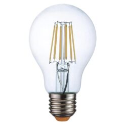 Sicignano | Lampadina LED E27 a Filamento – 10W / 12W – Luce Calda 2700K o Naturale 4000K – 1000lm / 1200lm – Classe Energetica F – Design Vintage (1, 12W Luce Calda)