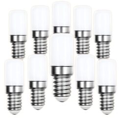 Sicignano | Lampadina LED T26 E14 4W – 3000K Luce Calda / 6000K Luce Fredda – 360 Lumen – Risparmio Energetico – Classe F (10, 4W Luce Calda)