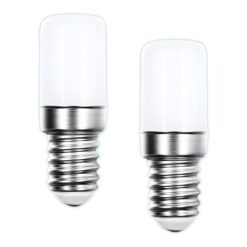 Sicignano | Lampadina LED T26 E14 4W – 3000K Luce Calda / 6000K Luce Fredda – 360 Lumen – Risparmio Energetico – Classe F (2, 4W Luce Fredda)