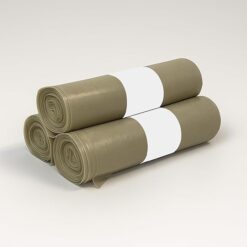 Sicignano | Sacchetti Immondizia Ambra 55x65 cm T.500 | 3x15 Pz | Alta Resistenza per Uso Domestico Continuo