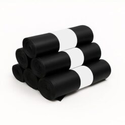 Sicignano | Sacchetti Immondizia Neri 55x65 cm T.500 | 6x15 Pz | Per Uffici, Locali e Strutture Ricettive