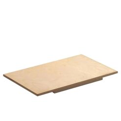 Sicignano Set 2 Spianatoie per Impastare Professionale in Betulla, Asse di Legno Made in Italy per Pasta Fresca, Pizza e Pane, Tavola Certificata MOCA Food Grade, Superficie Levigata (75x50 cm)