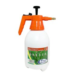 Sicignano Spruzzatore a Pressione 2 Litri con Ugello in Ottone Regolabile, Pompa Manuale per Giardinaggio, Auto e Pulizie, Nebulizzatore Graduato con Blocco Erogazione Continua