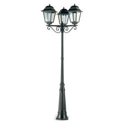 Sovil Illuminazione, PALO ALTO TRE LUCI - linea maxi quadrata