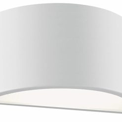 Sovil Lampada da parete Umbe chiusa 1xE27 max 60W bianco - 47402